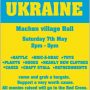 Fundraiser Fayre for Ukraine at Machen Village Hall on Saturday 7 May 2022