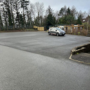 Car park at BTM Council Offices